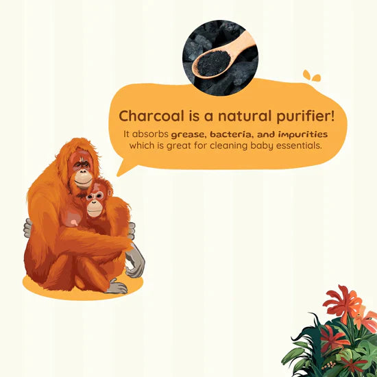 Baby bottle and dish wash bar - pack of 4