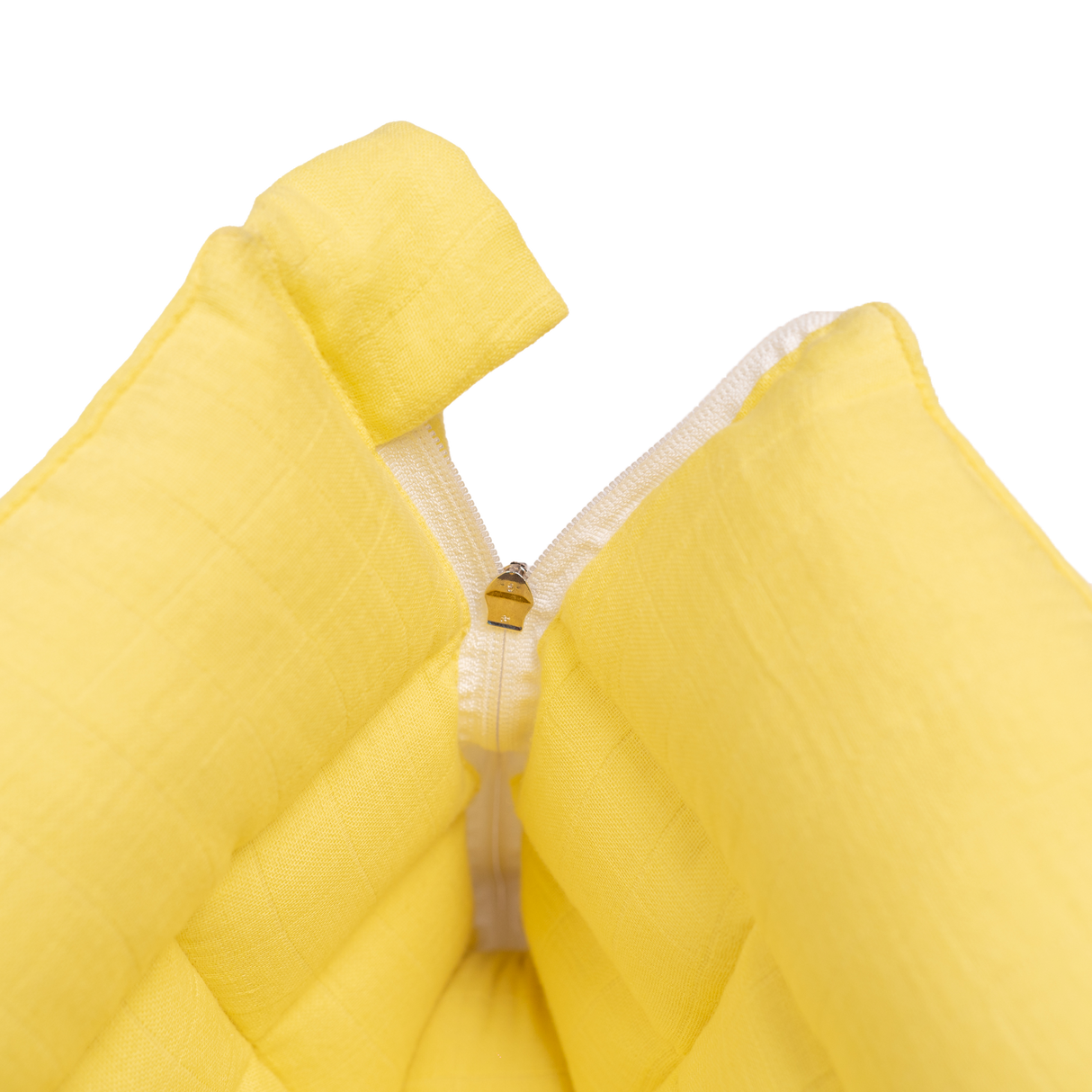 SoftNest - Premium Muslin Baby Nest cum Bed Set - Yellow