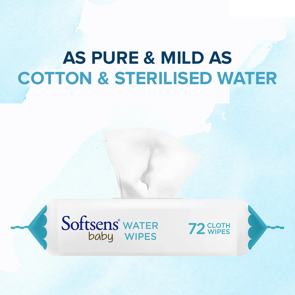 softsens water wipes