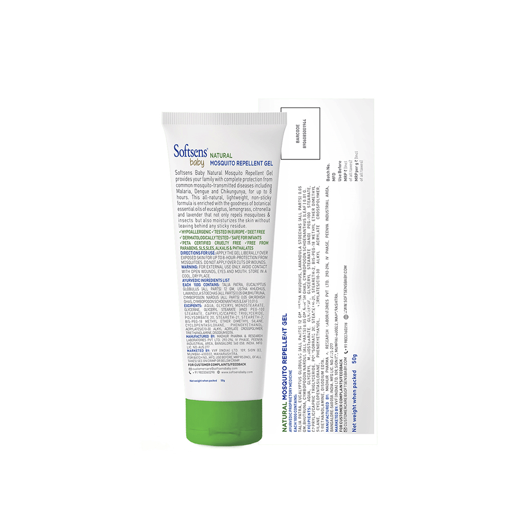 Natural Mosquito Repellent Gel