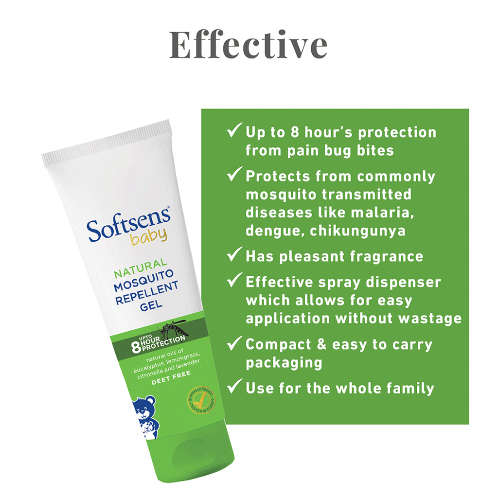 Natural Mosquito Repellent Gel