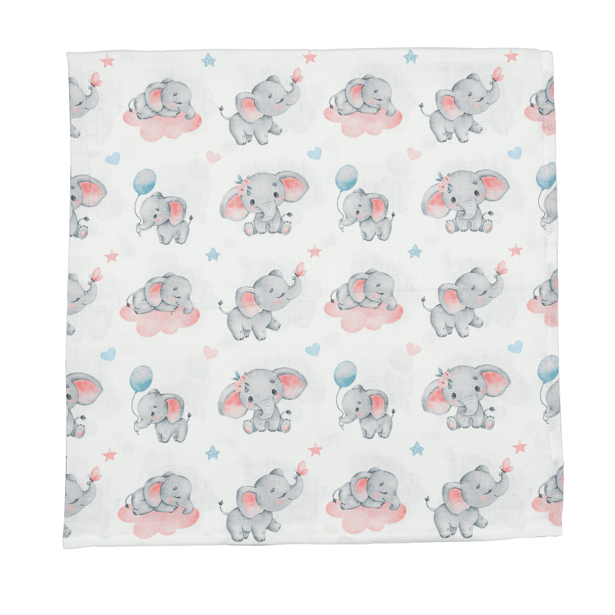 Premium Muslin Swaddle - Elephant Dreams