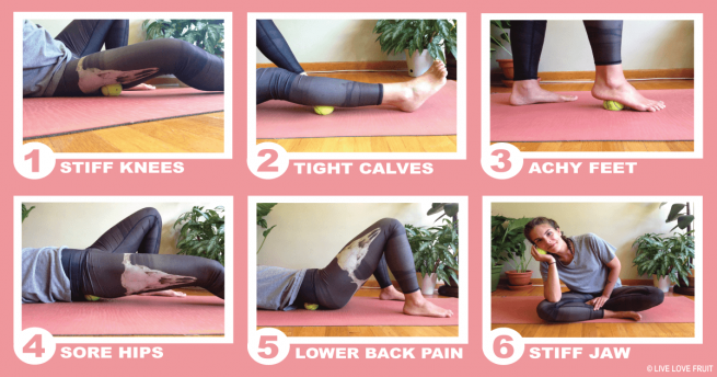 Soft Tennis Ball for Massage