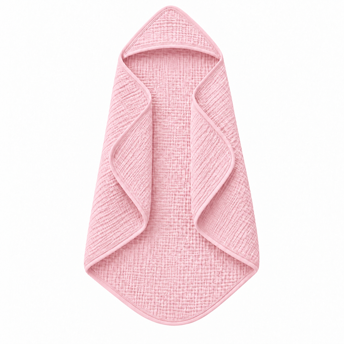 Premium Crinkled Muslin Hodded Towel