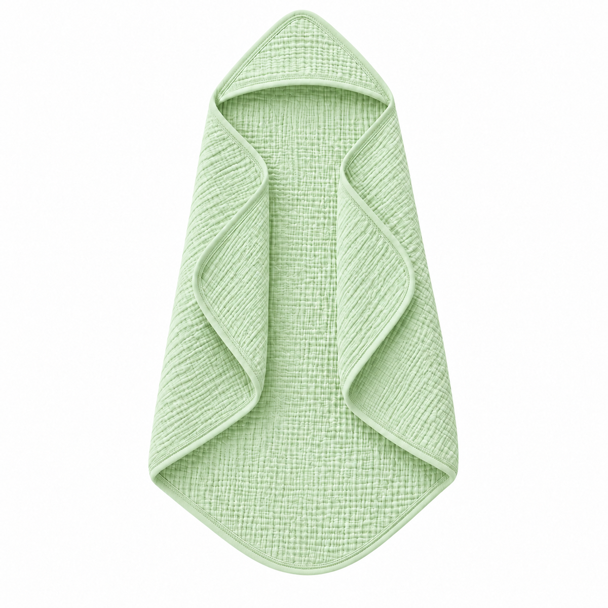 Premium Crinkled Muslin Hodded Towel