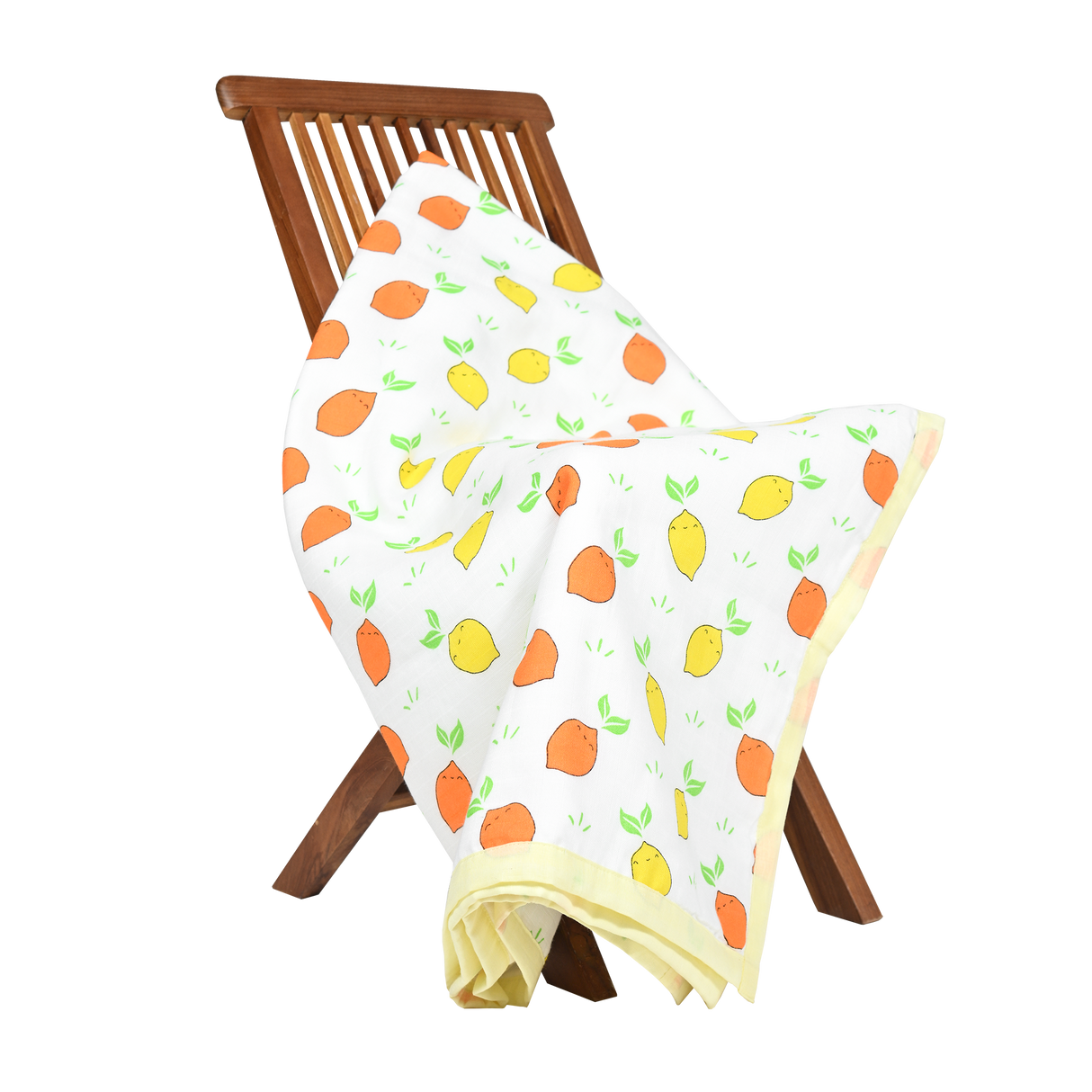Muslin Toddler Blanket (4 layers) - Simply Citrus