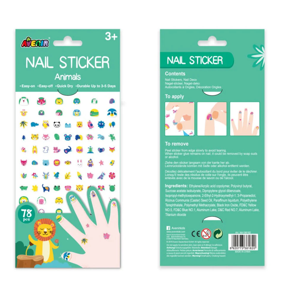 Avenir Nail Stickers Βig