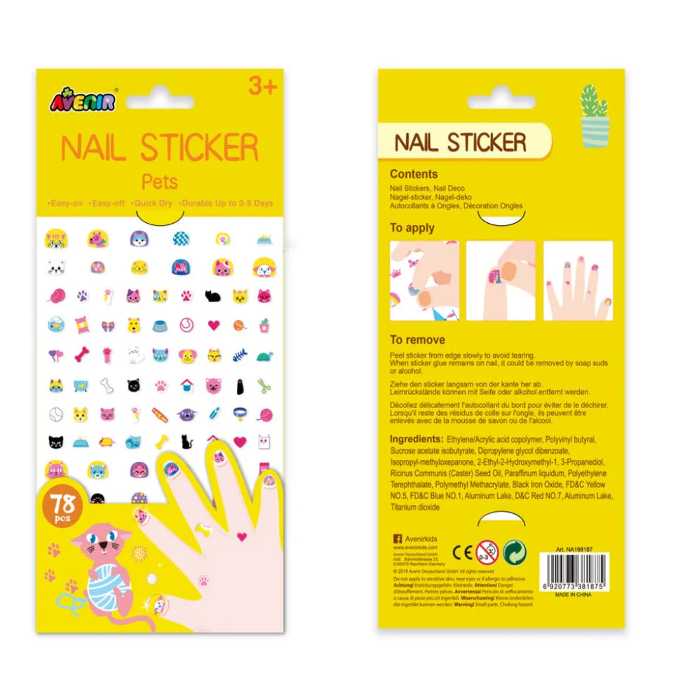 Avenir Nail Stickers Βig
