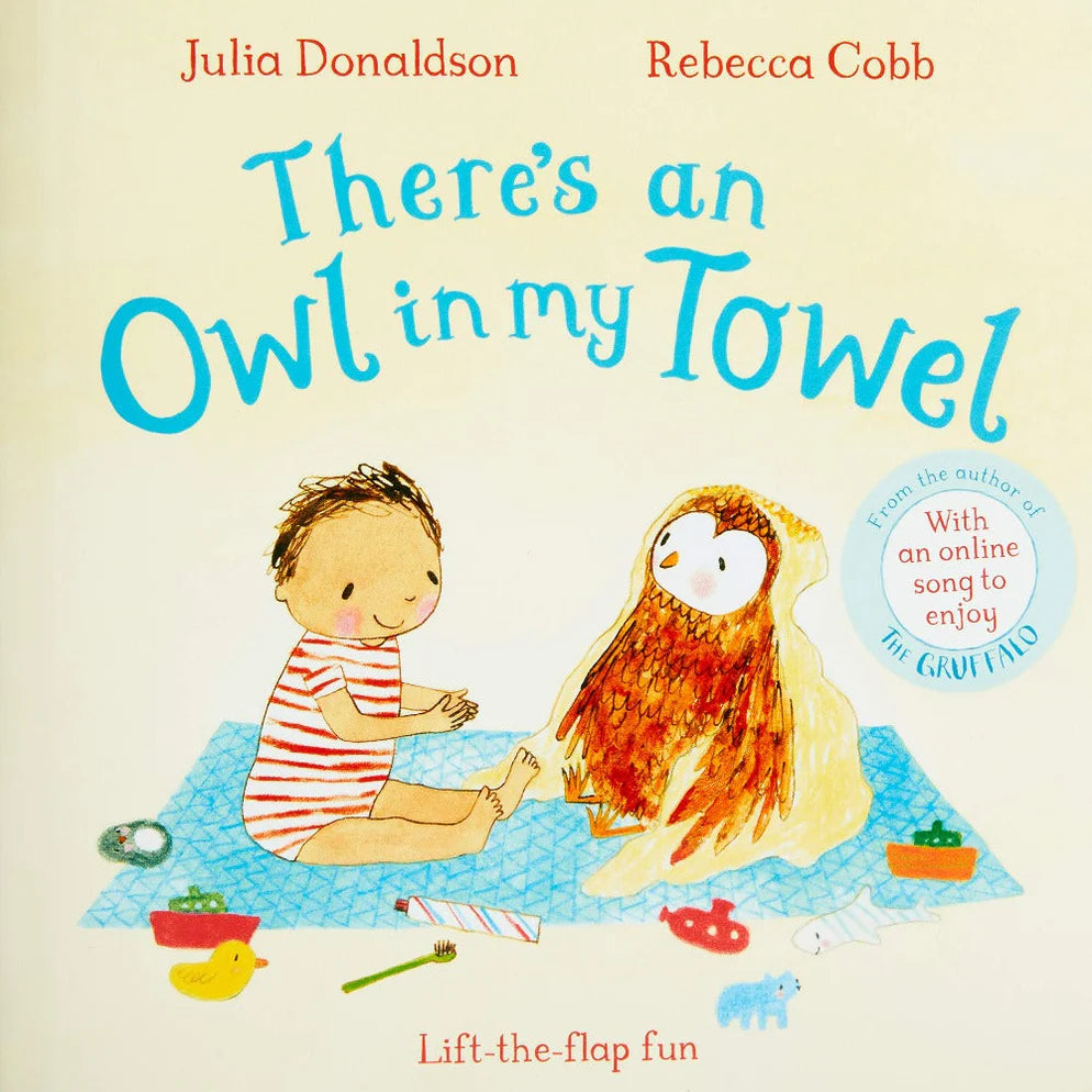 There's An Owl In My Towel - Board Book