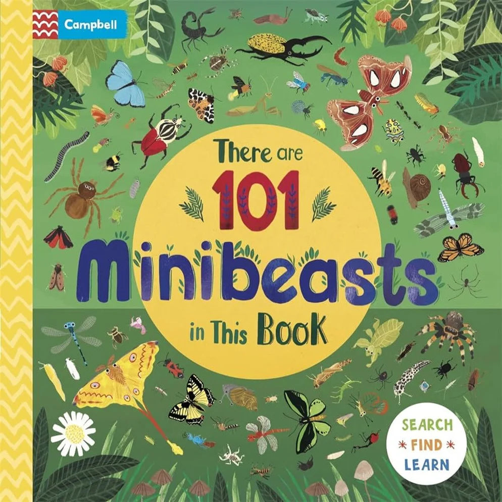 There Are 101 Minibeasts In This - Board Book