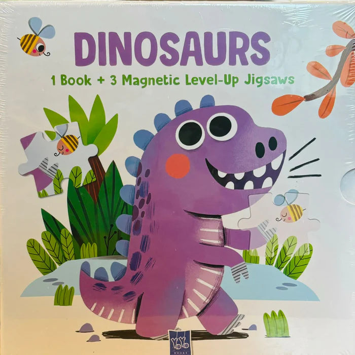 Magnetic Level-Up Jigsaws Puzzles - Board Book