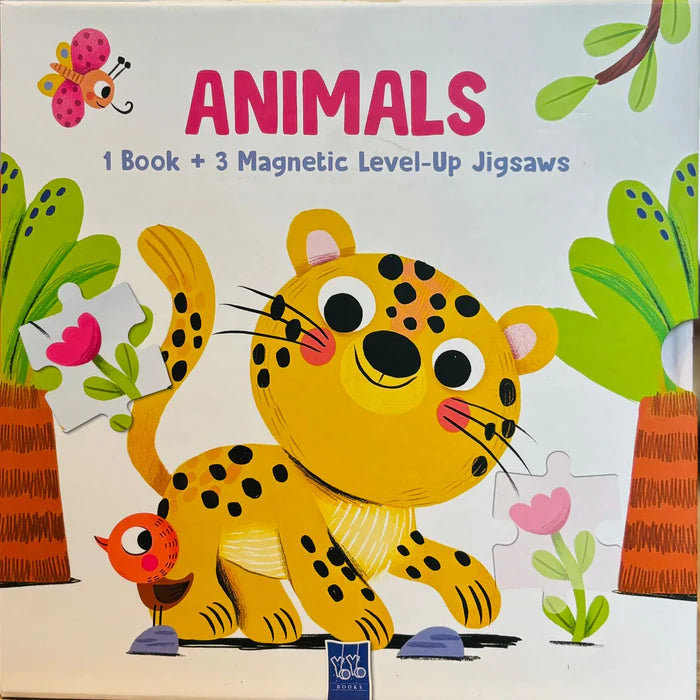 Magnetic Level-Up Jigsaws Puzzles - Board Book