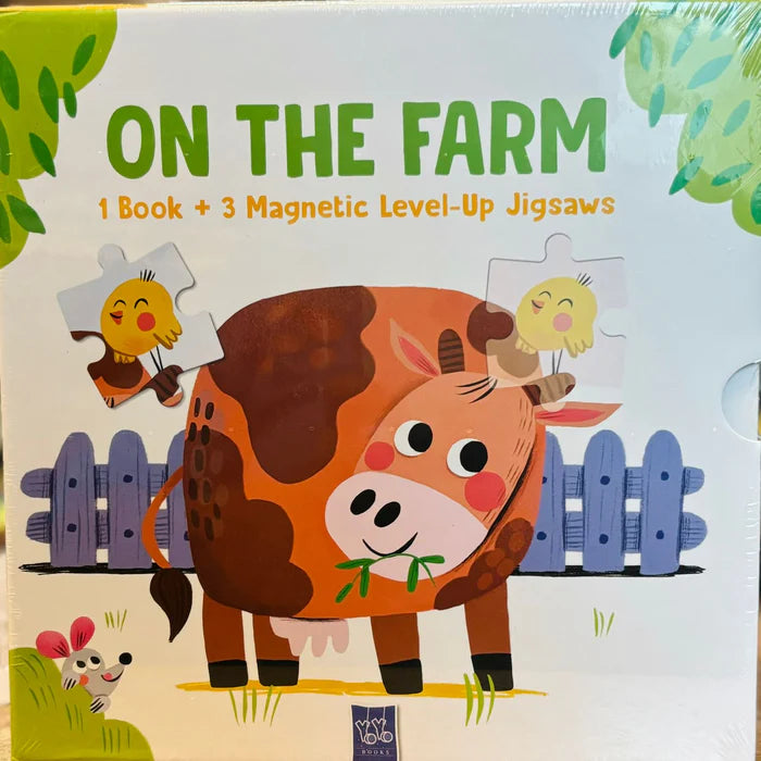 Magnetic Level-Up Jigsaws Puzzles - Board Book