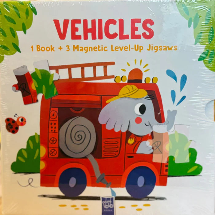 Magnetic Level-Up Jigsaws Puzzles - Board Book