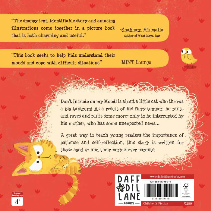 Don’t Intrude On My Mood! - Picture Book