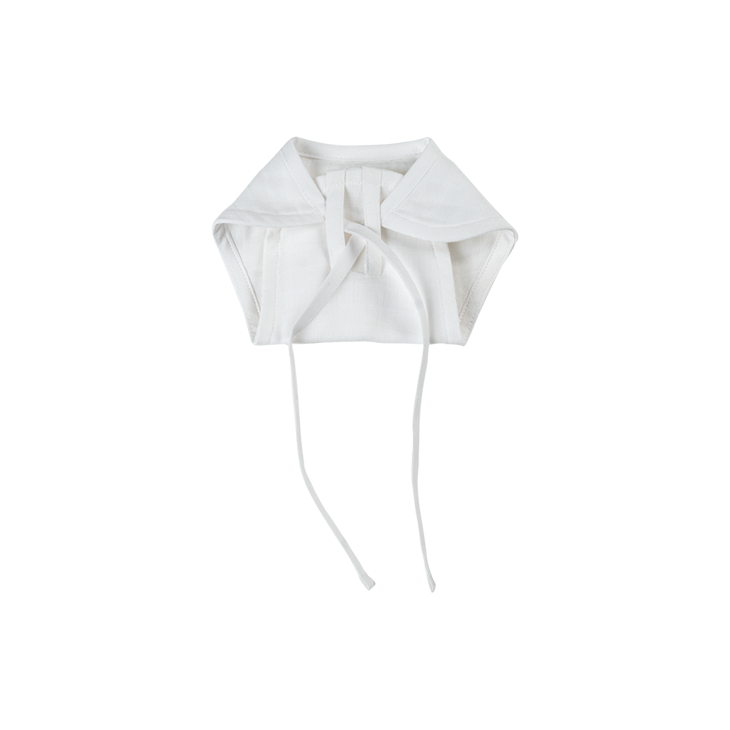 100% Pure Cotton Muslin White Nappy (Pack of 2)