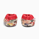 Pink Painter Leather Baby Shoe