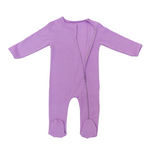 Premium Footed Rompers - Lavender