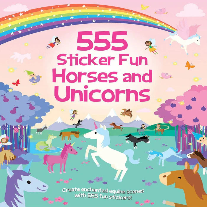 555 Stickers Fun - Activity Book