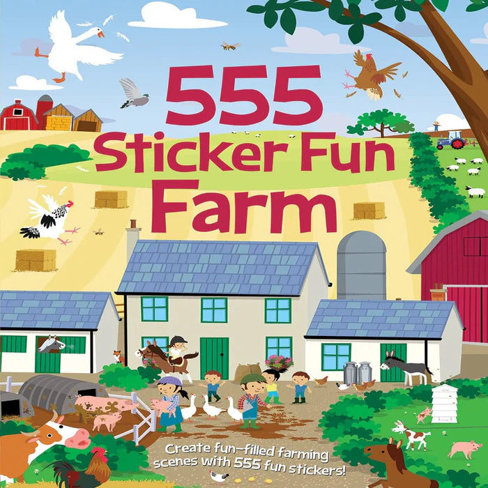 555 Stickers Fun - Activity Book