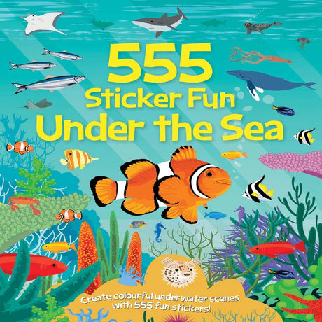 555 Stickers Fun - Activity Book