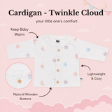 Fleece Cotton Baby Boy & Girls Sweater | Cardigan - Twinkle Cloud