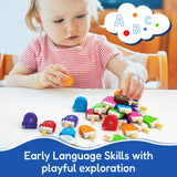 Alpha Scoops Ice Cream Montessori Alphabet Matching Game (52 pcs)