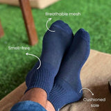 Ankle Socks for Moms - Navy