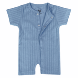 Premium Short-Sleeved Baby Bodysuit - Breeze