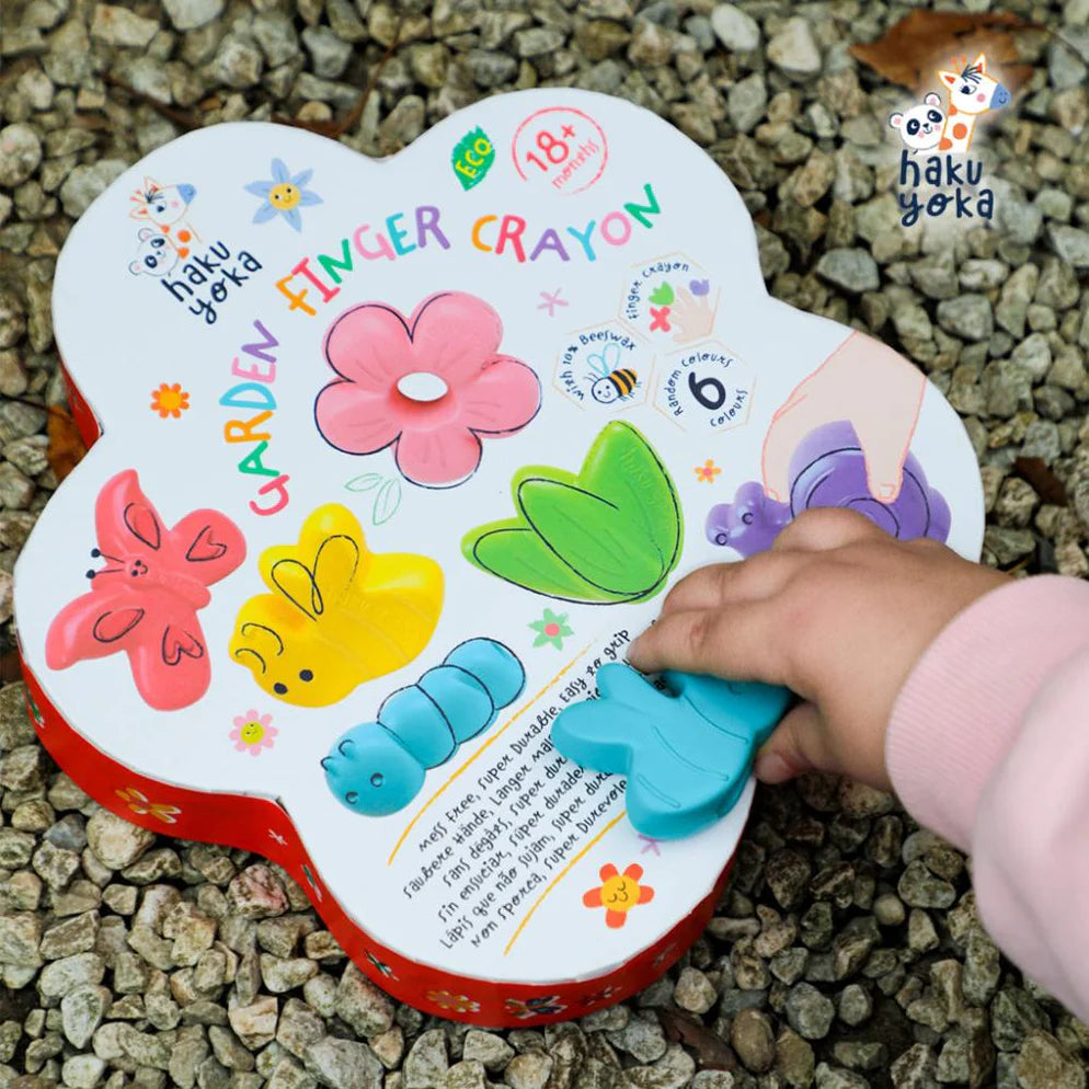 Avenir Shaped Finger Crayon- 6 Color
