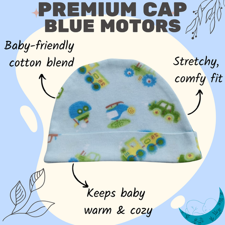 Cap - Blue Motors