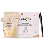 Temp-Sensing Breastmilk Storage Bags- Pack of 25
