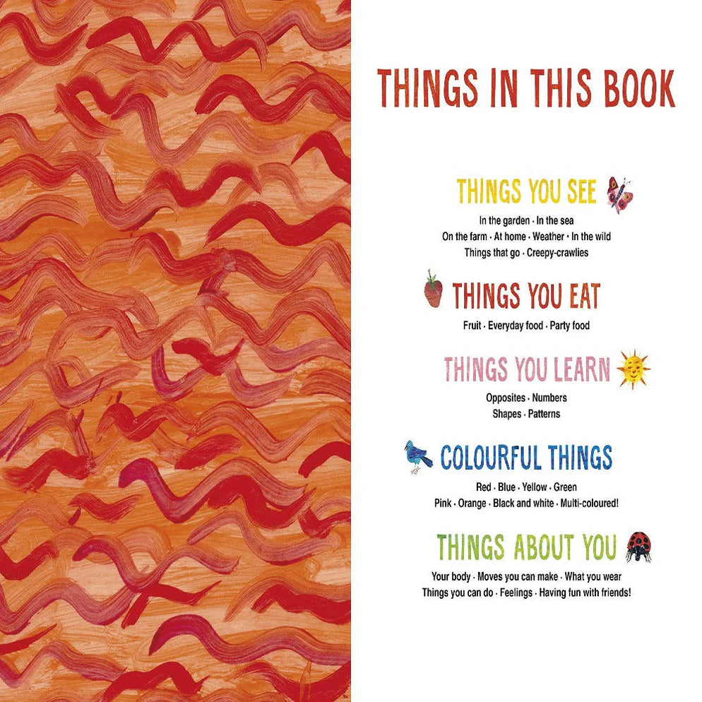 Eric Carle's Book of Many Things - Board Book