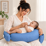 Breastfeeding Pillow - D type with Adjustable Strap