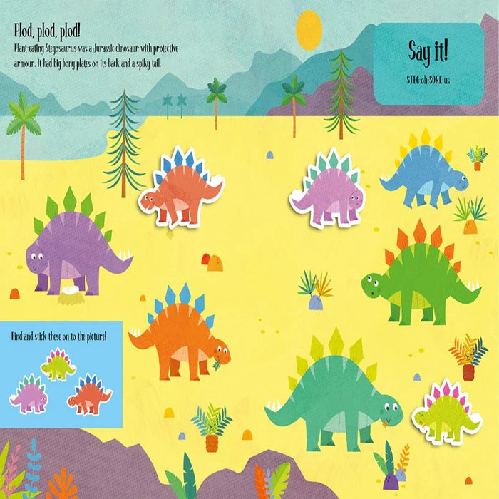 Felt Stickers Play Scene - Activity Book