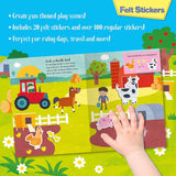 Felt Stickers Play Scene - Activity Book