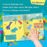 Felt Stickers Play Scene - Activity Book