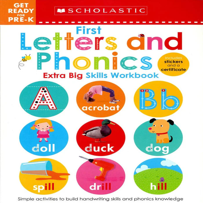 First Letters And Phonics Extra Big Skills Workbook