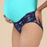 Maternity & Postpartum Panty - Printed Colors