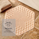 Anti Slip Bathroom Mat for Pregnant Moms and Kids | Hexagonal