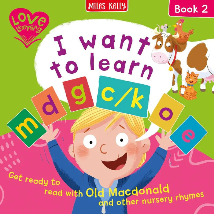 I Want To Learn - Phonics Book