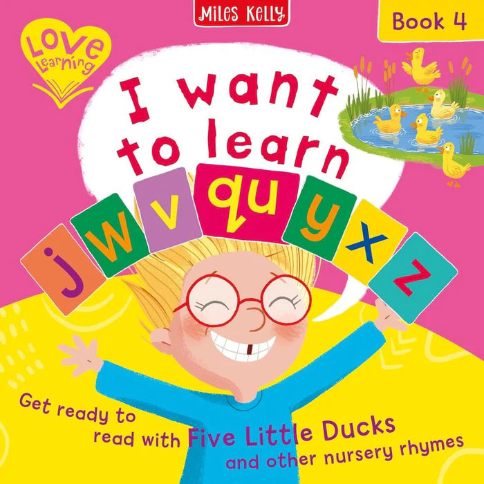 I Want To Learn - Phonics Book