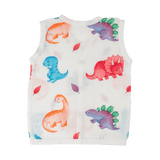 Premium Muslin Jabla - Dino World