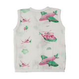 Premium Muslin Jabla - Over The Sky