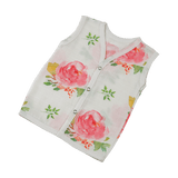 Premium Muslin Jabla - Rose Garden