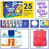 Jar Melo Finger Paint Magic Box
