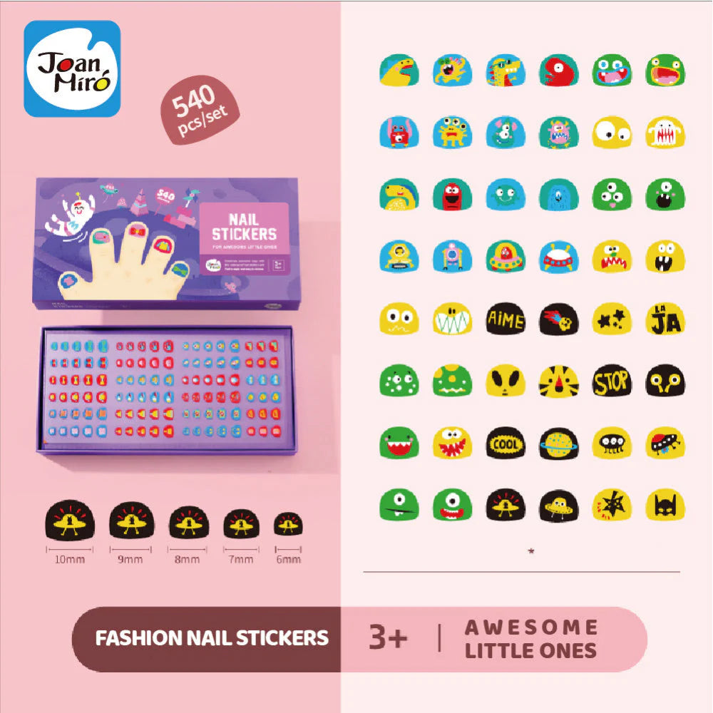 Jar Melo Nail Stickers- For Awesome Little Ones