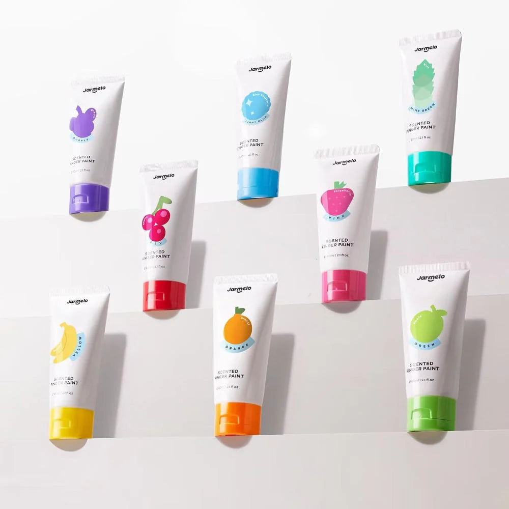 Jar Melo Scented Finger Paint - 8 colors