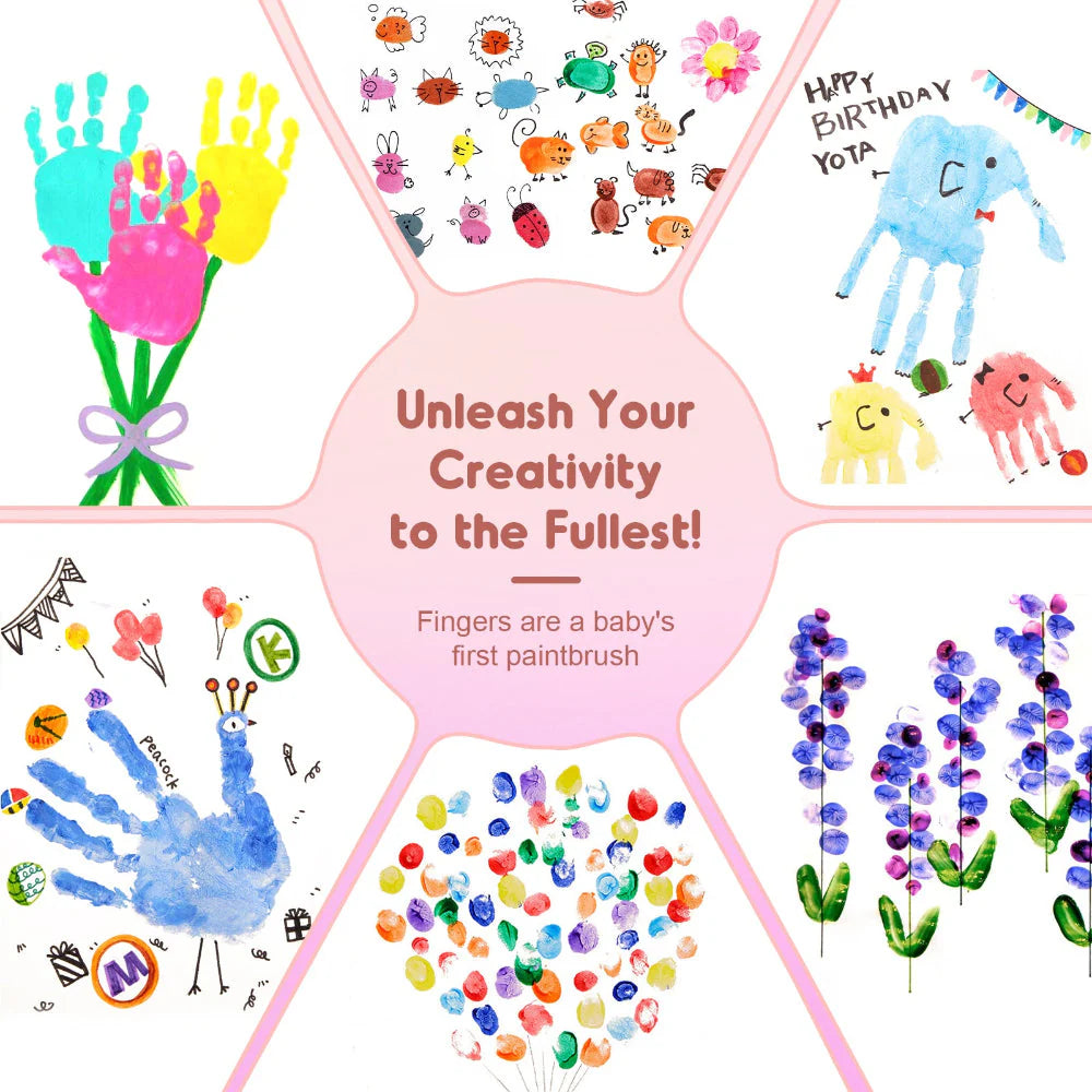 Jar Melo Scented Finger Paint - 8 colors