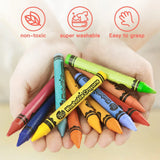 Jar Melo Washable Crayons -24 Colors